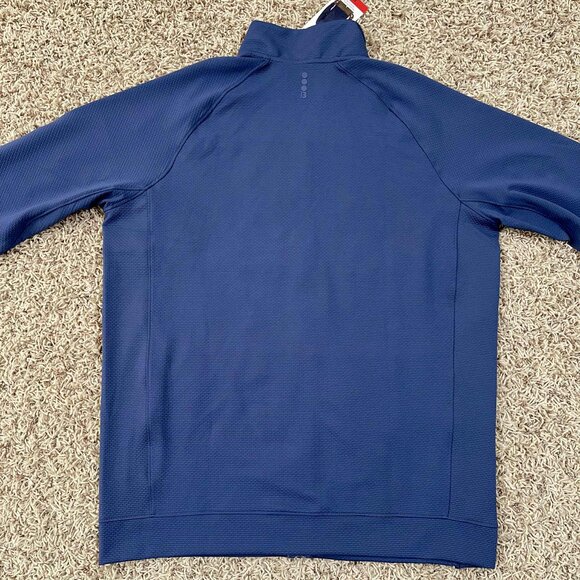 Bench Men’s Moisture Wicking Performance Full Zip Jacket Blue, Size Medium (New) - Picture 9 of 11